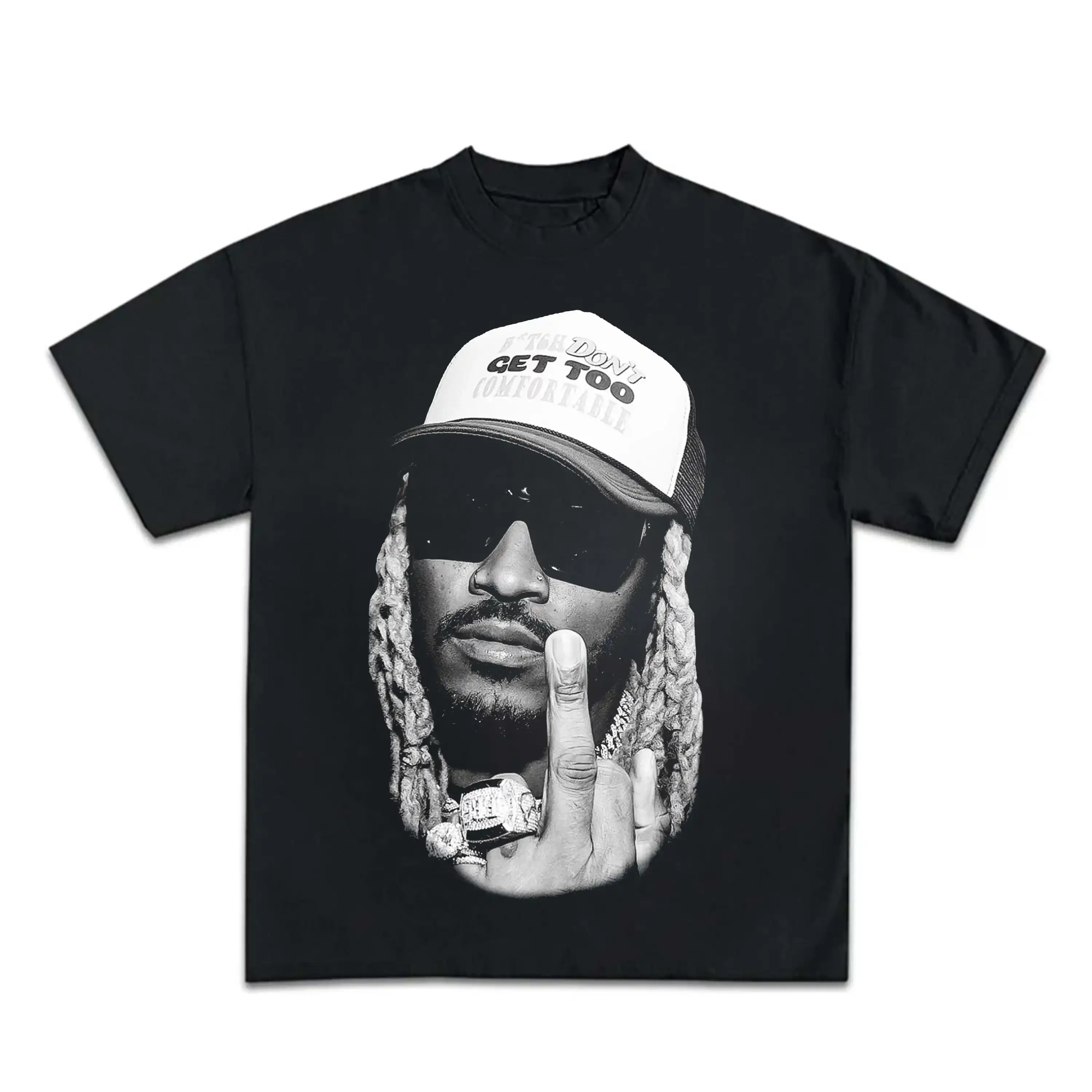T-shirt Future Face Lil Baby Vintage Rare Concert Exclusive Hendrix