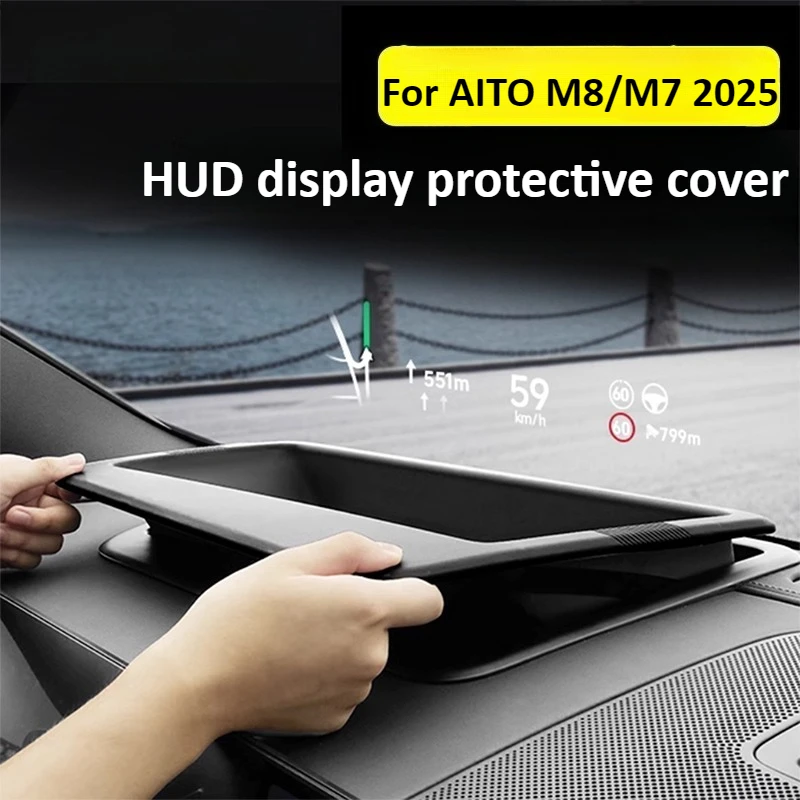 

For AITO M8/M7 2025 Heads-up Display Protection Cover Dashboard HUD Protective Cover Non-reflective Interior Accessories