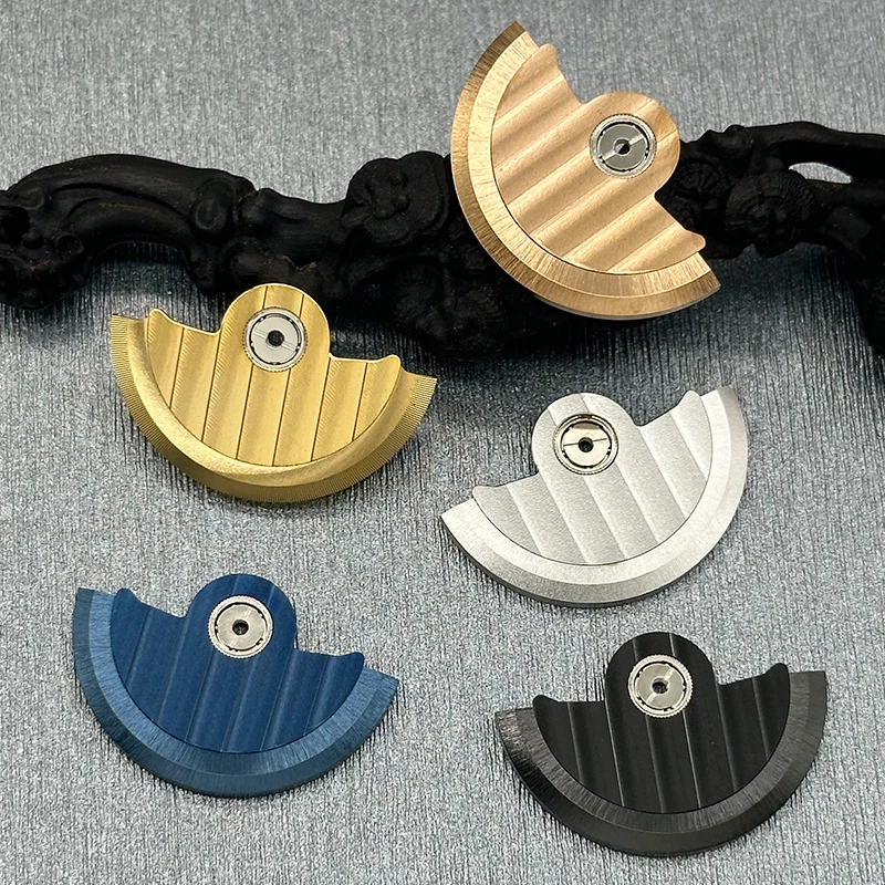 Custom Edition NH35 Rotor Automatic Hammer Rotor Fits NH Series NH36 NH35 NH38 NH39 NH70 4R 6R Movement Rotor Accessories