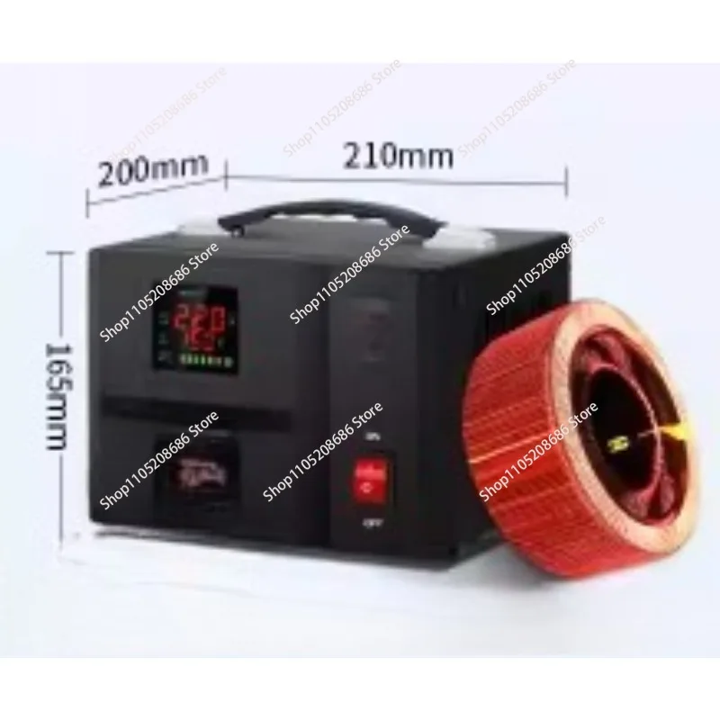 Automatic voltage regulator 220v household high-power air conditioner refrigerator voltage regulator power supply
