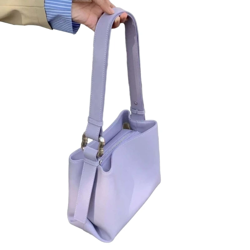 Stylish Square Casual Shoulder Bag Solid Color Crossbody Bag Handbag for Women