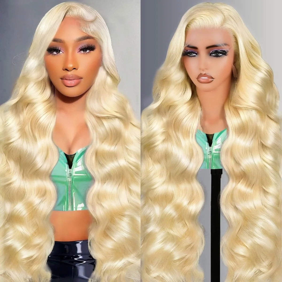 

blonde 613 lace front wigs 13x4 13x6 hd lace wig HD Transparent 40 50 Inch Frontal Human Hair 613 Pre Plucked Full Frontal Wigs
