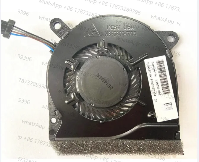 Original CPU Cooling Fan for HP Pavilion 14-CE 14-ce1004tx 1006tx TPN-Q207 Laptop Fan L26368-001 L26367-001 NS85B00-17K16 17K17