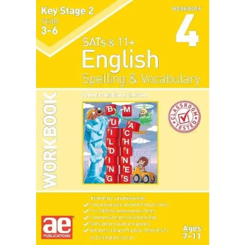 KS2 Spelling  Vocabulary Workbook 4  Intermediate Level Dr Stephen C Curran Accelerated Education Publications Ltd 9781911553403