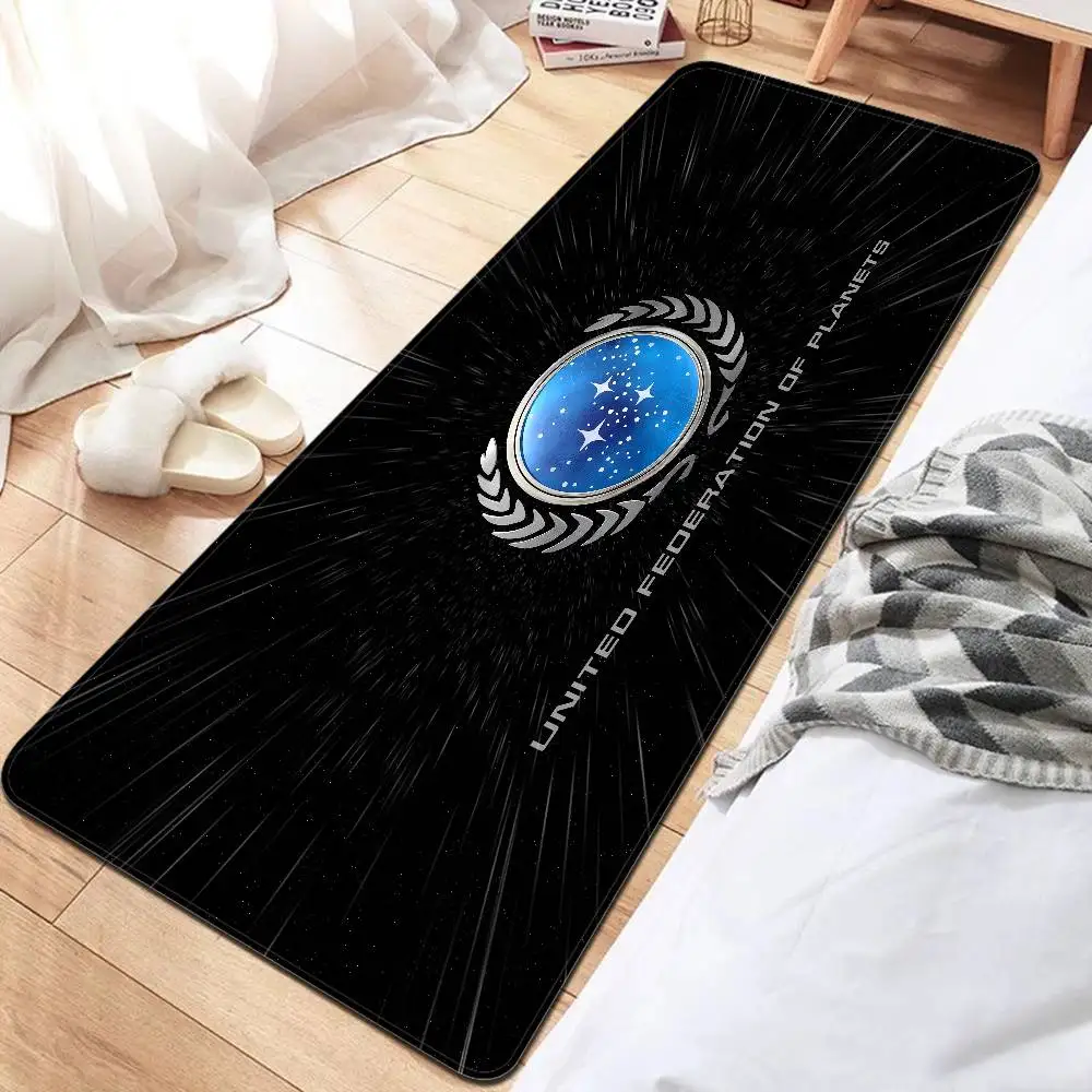 Sci-Fi Franchise S-Star T-Trek Door Mat Washable Non-Slip Living Room Sofa Chairs Area Mat Kitchen Toilet Rug