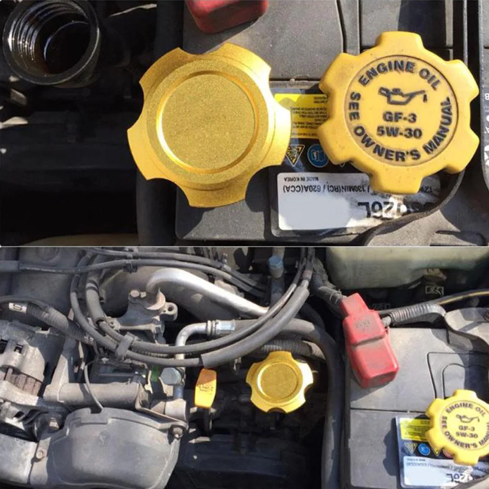 7 Colors Available Aluminum Alloy Engine 41mm Oil Filler Cap for Subaru WRX GC GD GF GM GG GE Tank Covers Auto Replacement Parts
