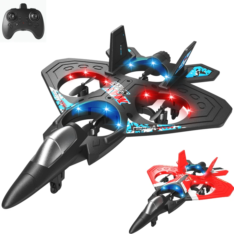 RC Aircraft EPP Foam Stunt Glider Electric Fighter Remote Control Airplane Fall Resistant Plane Toys for Boys Kids