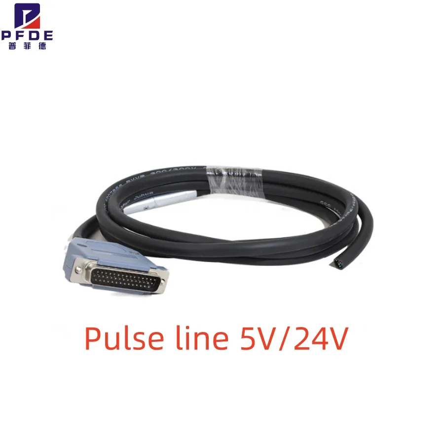 17bit Incremental Encoder Motor 600W AC Servo Motor with Drive Set 60st 3000rpm  Lead Wire 2m+1m Pulse Line for CNC Machine
