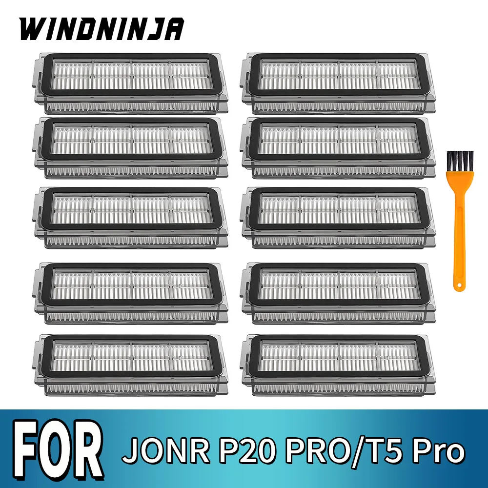 Waschbarer Filter-Ersatzteil für JONR P20 PRO für JONR T5 Pro Roboter-Staubsauger-Zubehör Hepa-Vakuumfilter-Ersatz