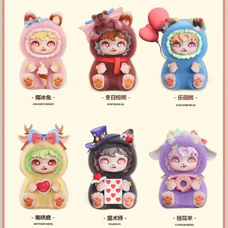 

2025 Bunny Fantasy Biology Series, виниловая плюшевая слепая коробка, рюкзак, подвеска, модная игровая аниме-периферия, загадочная коробка, коллекционные подарки