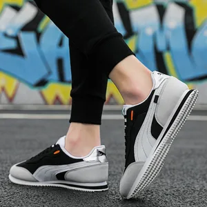 Low geschnittener Schnürkosten-Tennis, Retro, Gelb, Licht, atmungsaktiv, Trainer, Casual, Sport, Mode 8 Hauptverkauf Tennis lässig gelb - №1