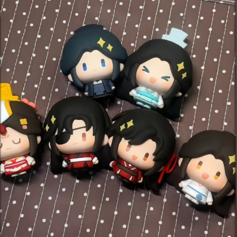 Echte Heaven Official's Blessing TGCF One Thought Blooms Blind Box Mini-Sitzfigur, Schreibtischdekoration, Sammlerstück, Geschenk – Detail 1