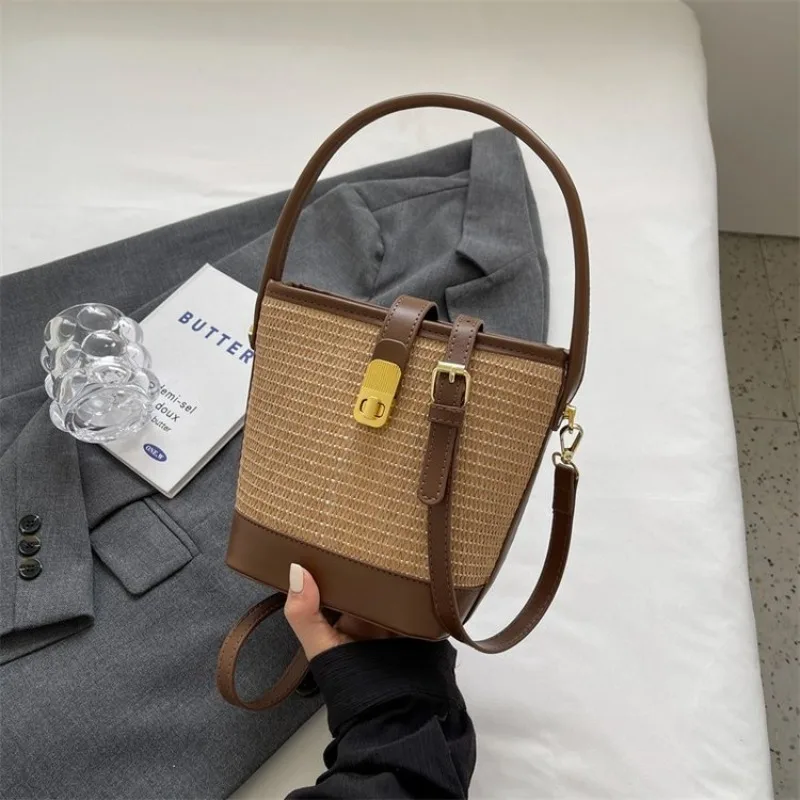 Trendy Leather Diaper Bag For Women Handbag Crossbody Shoulder Messenger Purse Tote Classic Designer