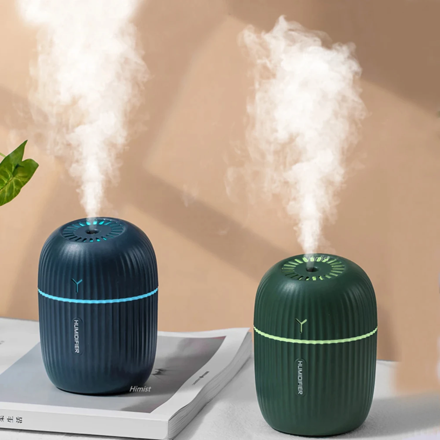 Travel-Sized Portable Ultrasonic Air Humidifier with Captivating Dazzle Cup Design, 200ml High Capacity, USB Powered for Conveni