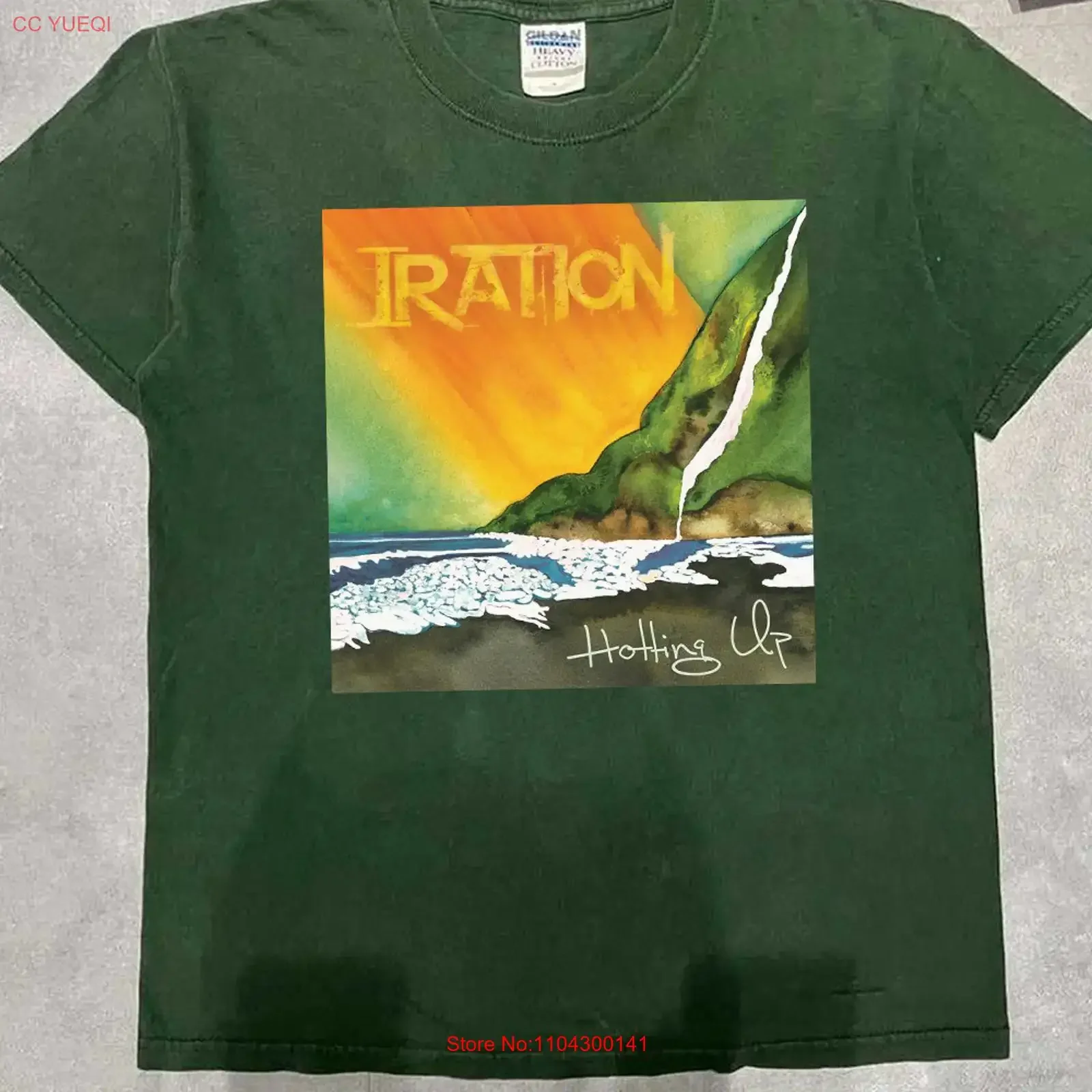 Iration Band Album Hotting Up T Shirt Full Size S 5XL vintage Washed Breathable Casual Stretched Stylish Slightly streetwear