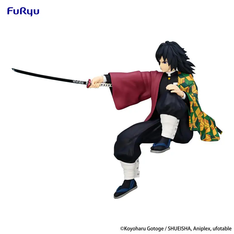 

[Original] Genuine Furyu Demon Slayer: Kimetsu No Yaiba Noodle Stopper Figure Tomioka Giyuu Anime Figure Model Collector Toys