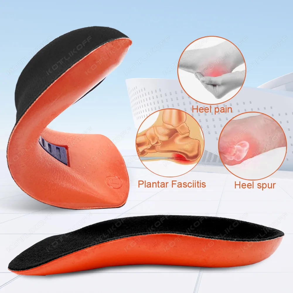 Good Support Shoes For Plantar Fasciitis Heel Shock Absorbing Running Cushioning Inserts Heel Spur Treatment Orthotic Insole