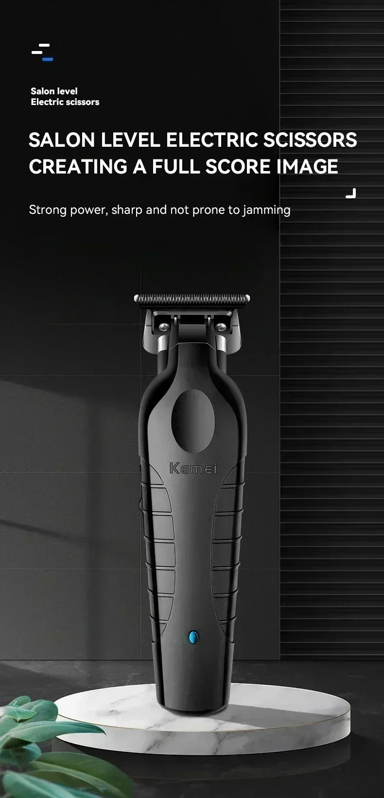 Kemei KM-2296 KM-2299 KM-T95 Professionelles Haarschneidemaschinen-Set oder Klingenrasierer, männliche Haarschneidemaschine, Trimmermaschine für Herren – Detail 6