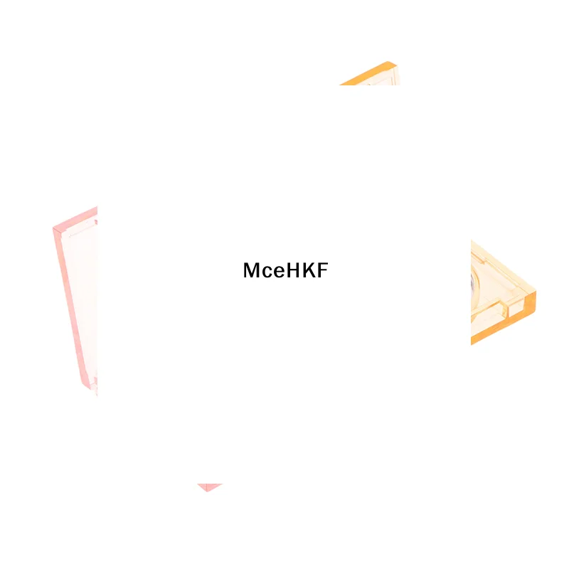 علبة كريم عطر مربعة أحمر الخدود هايلايت كونسيلر علبة فارغة مع لوحة ألومنيوم حاوية مستحضرات تجميل بلاستيكية حافظة مكياج شفافة #1