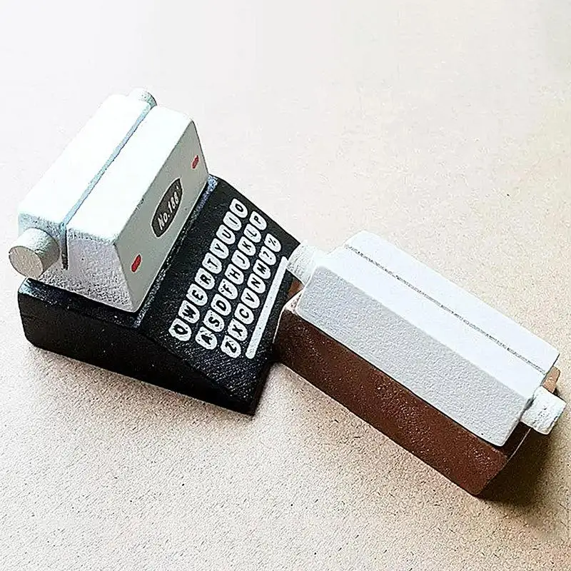 ผู้ถือบัตรสําหรับนามบัตรสไตล์วินเทจเครื่องพิมพ์จําลองธุรกิจการ์ดOrganizerทนทานขนาดกะทัดรัดนามบัตร