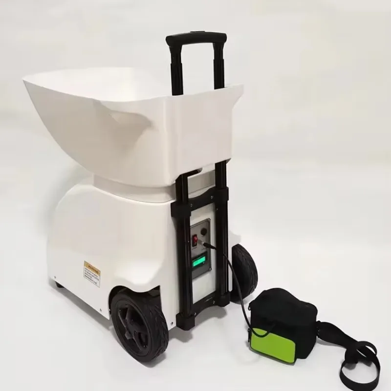 

Auto Ball Throwing Machine for Training Practice Pickleball Shooting Machine Cusom Logo APP Control and Watch Control