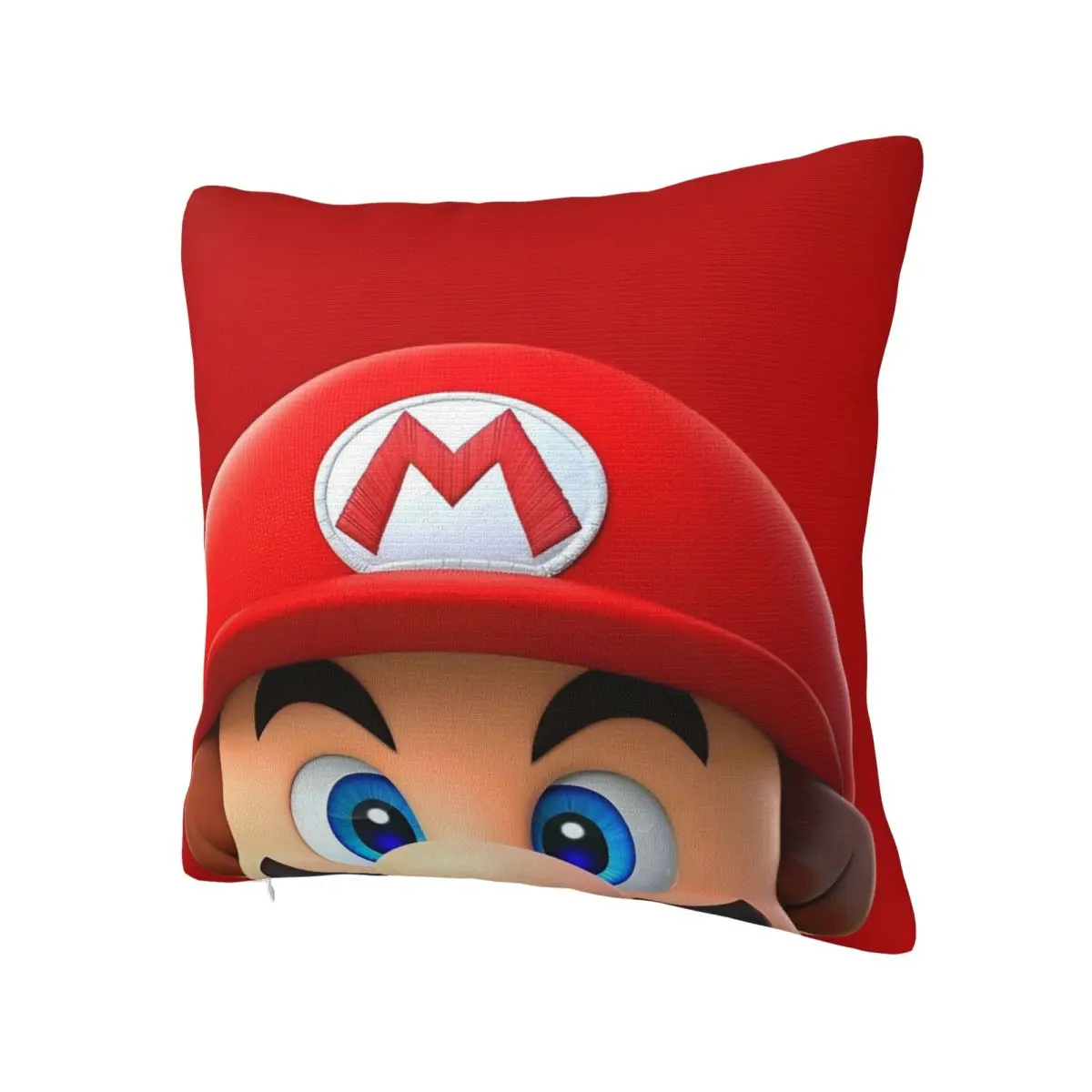 Cartoon M-Marioes-Bros Pillowcase Double-sided Fabric Cushion Cover Decorations Pillow Case Cover Living Room Wholesale 40X40cm