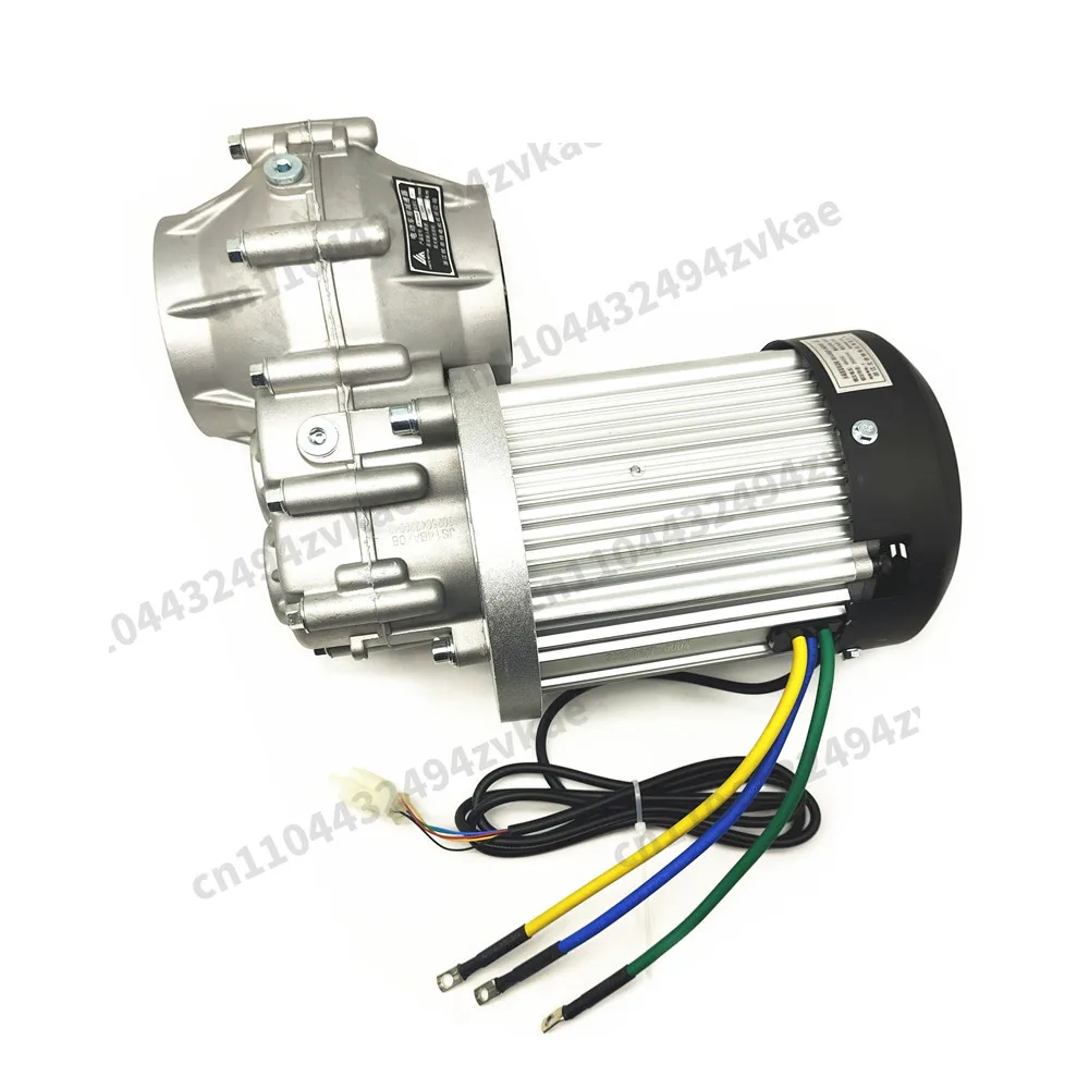 1000W 1200W 48V 60V DC BLDC Permanent Magnet Differential Gear Motor High Torque Brushless Drive Motor