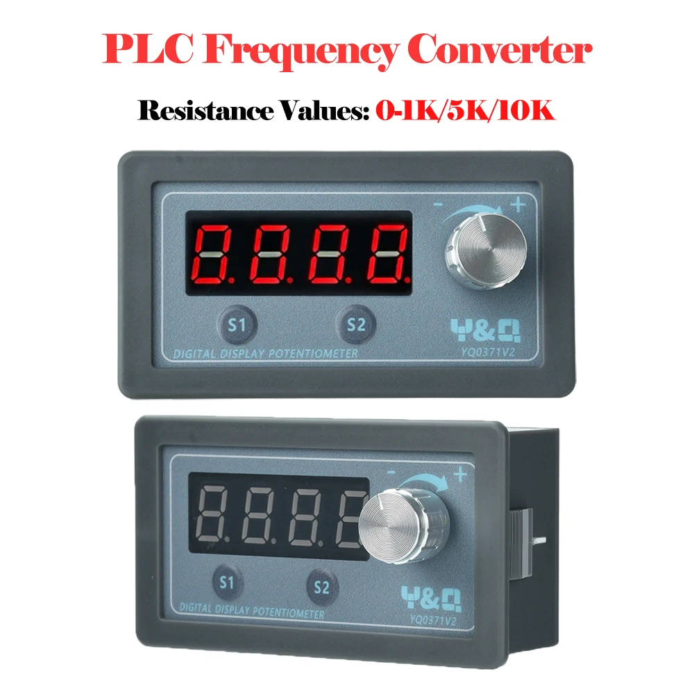 SPS-Wechselrichter Potentiometer Frequenztester DC6-30V 0-1K/5K/10K Einstellbarer Widerstand Einstellbare Geschwindigkeit Spannung PWM-Steuermesser