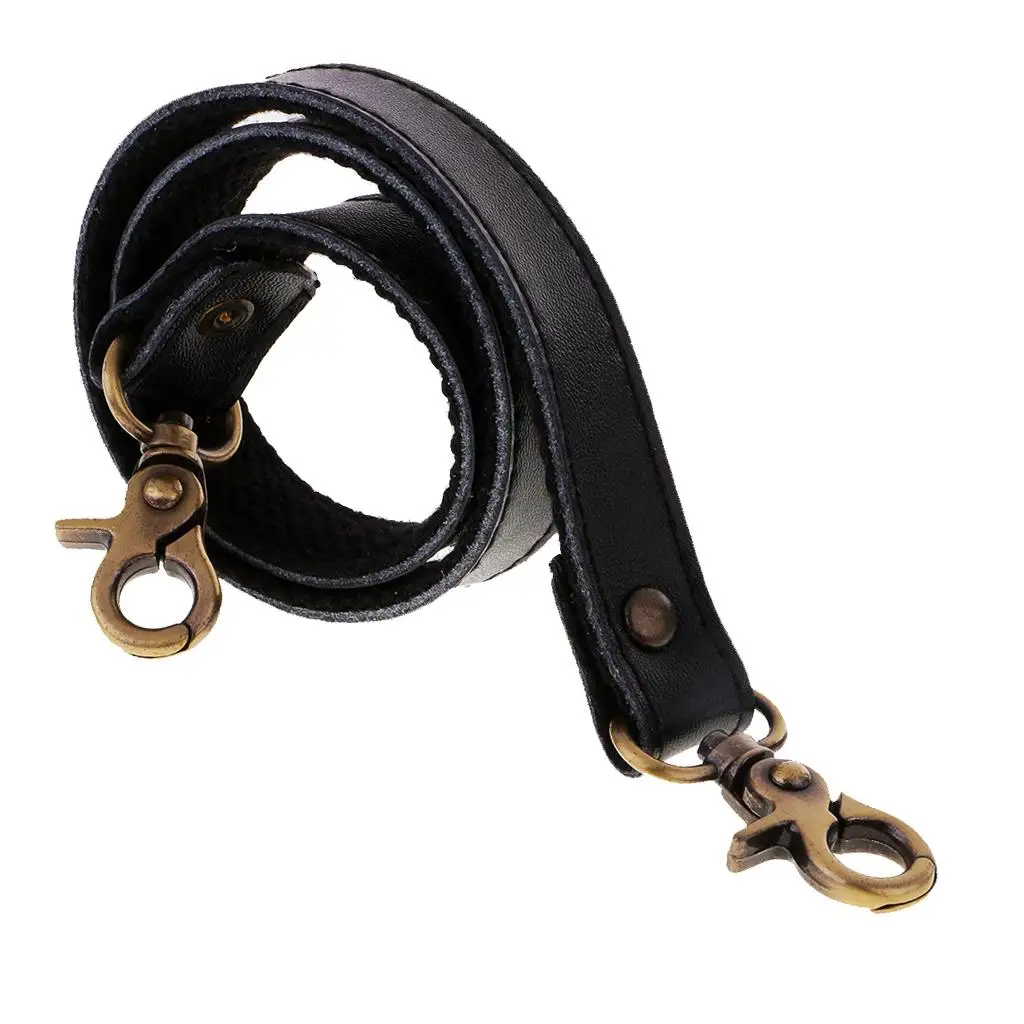 Leather Bag Straps Adjustable Canvas Purse Handles Replacement for Travel Tote Shoulder Bags and Business Bags