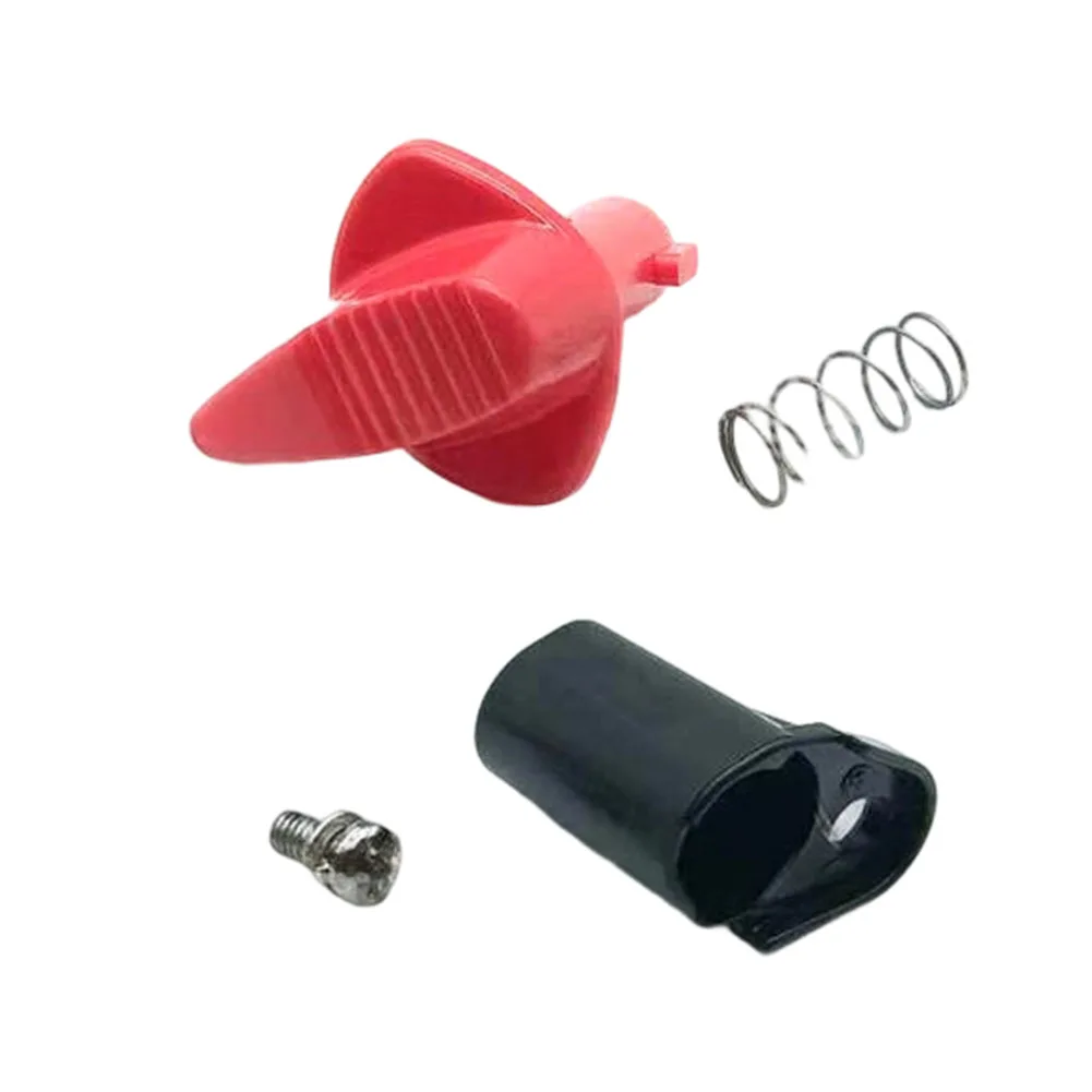 As Shown Throttle Choke Knob Compatible With Trimmers Power Tool Part Brushcutter Knob Secure Fit Design Easy Press Install