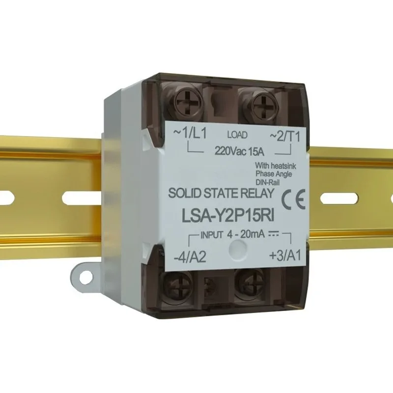 4-20mA input control single-phase isolated AC solid-state voltage regulator module, no need to install card rail SSR transformer