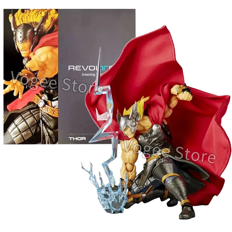 Nouvelle figurine d'action Thor Ac Toys Anime, figurine Kaiyodo Amazing Yamaguchi Revoltech en PVC, modèle de collection articulé, jouets Ko, cadeaux