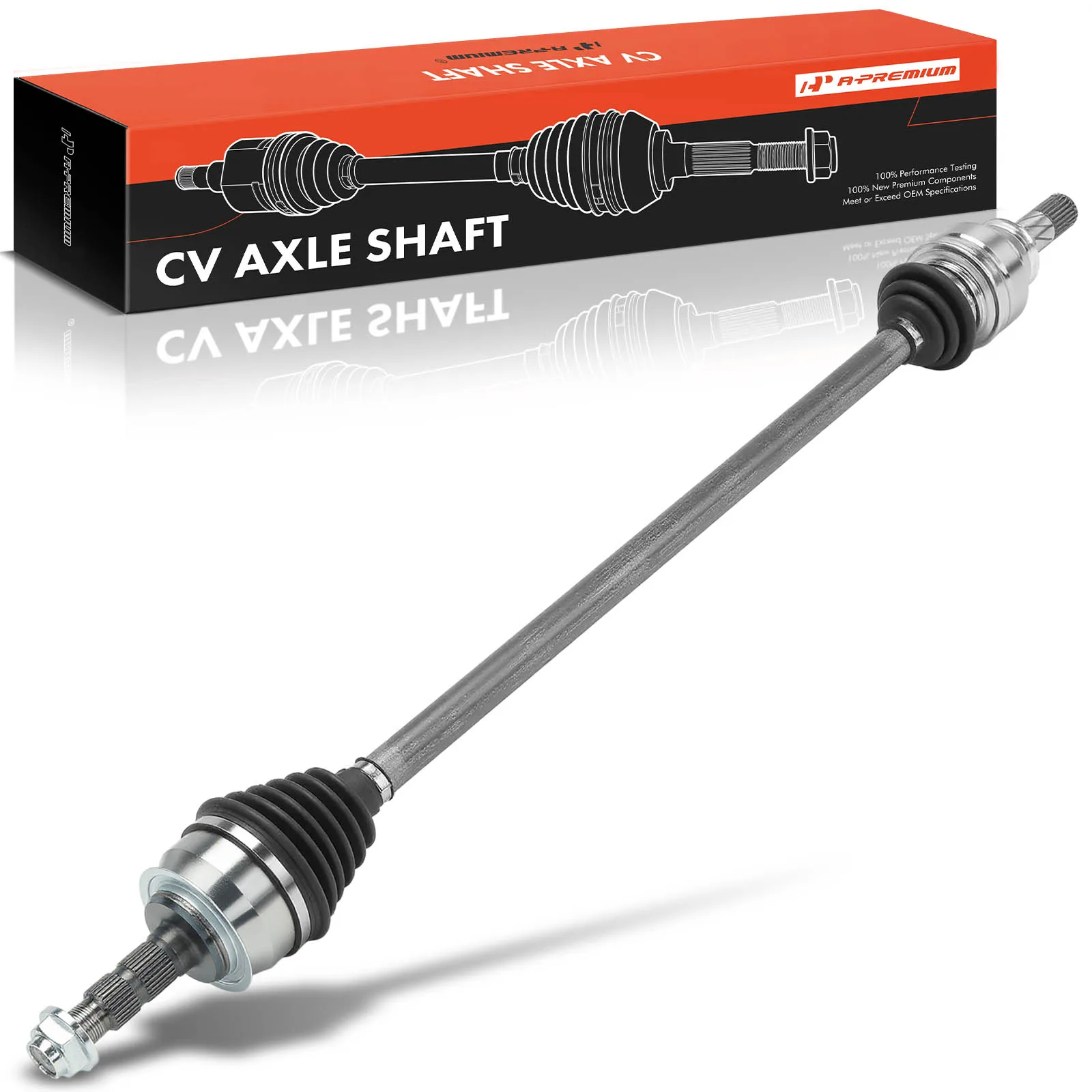 A-Premium Front Passenger Side CV Axle Assembly for Chevrolet Cruze 2016-2019 L4 1.4L Manual Trans.