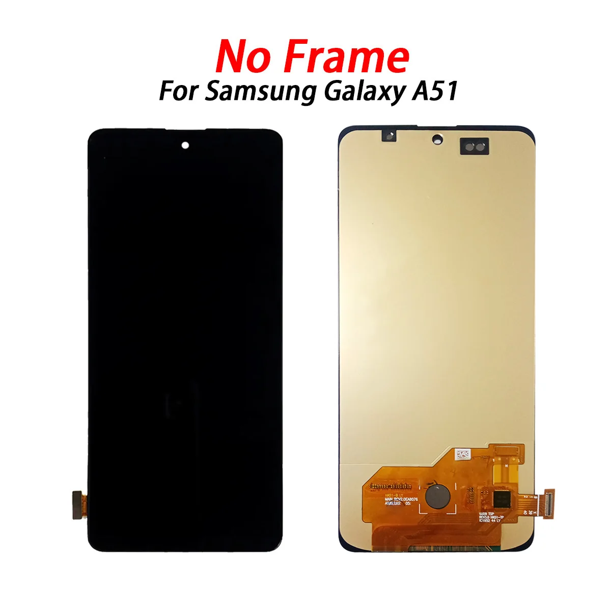 AMOLED For Samsung Galaxy A51 LCD A515 A515F A515F/DS A515FD LCD Display Touch Screen with Frame Digitizer Assembly Replacement