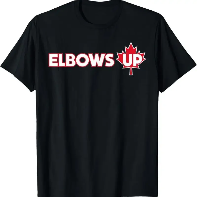 Elbows Up Shirt Proud Canadian Flag T