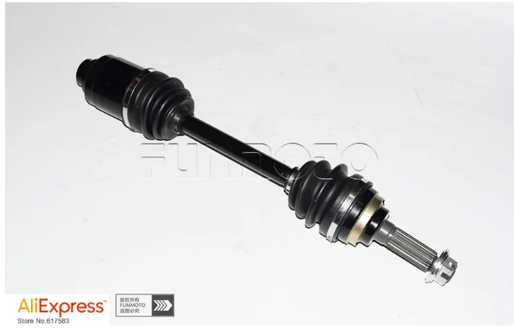 

2Pcs Rear Drive Shaft 23/22teeth Suit UTV TNS UV650A/PGO250 CC BUGGY/BR250 BUGGY/BUGRIDER BUGGY/ PGO BUGRIDER-200D B77011100000