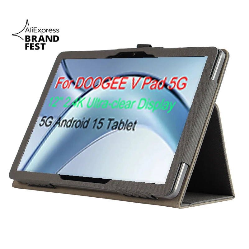 Cover For DOOGEE V Pad 5G 12 Inch Full Tablet Case For DOOGEE V Pad 5G Leather Magnetic All Inclusive Fall Protection Case Cover