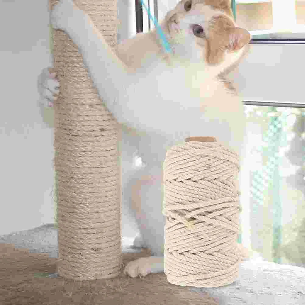 

Cat Climbing Rope Replaceable Scratching Scratchers Accessory Wear-resistant Tree Daily Use DIY Replacement Frame