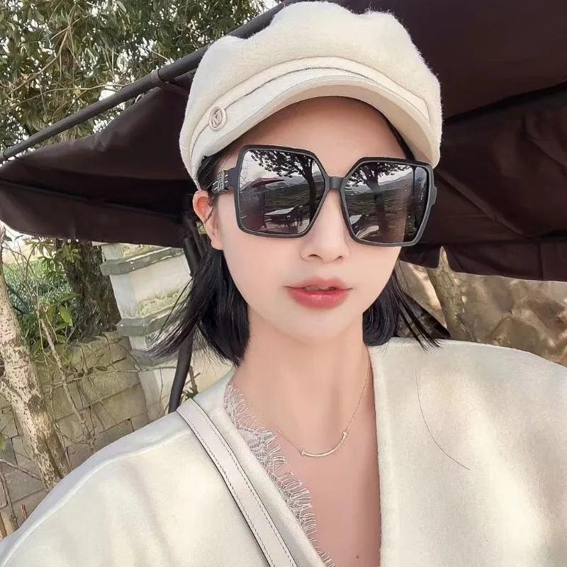 

​​2025 Light Luxury Polarized Sunglasses Women, UV400 Oversized TAC Lens Fashion Driving & Outdoor