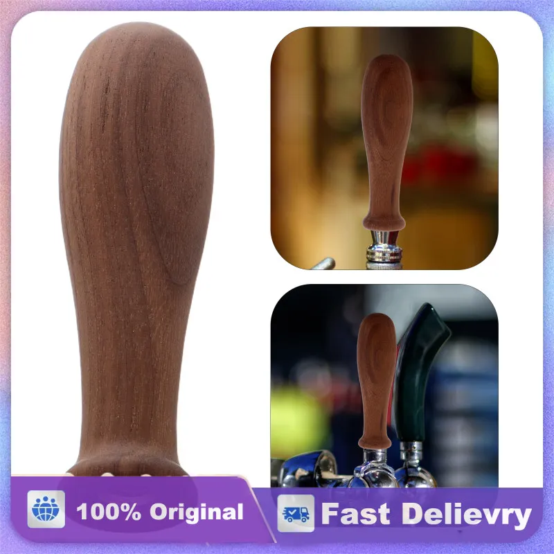 

Rustic Wooden Beer Faucet Keg Dispenser Smooth Grip For Bars Breweries Keg Valve Pull Handle For Standard