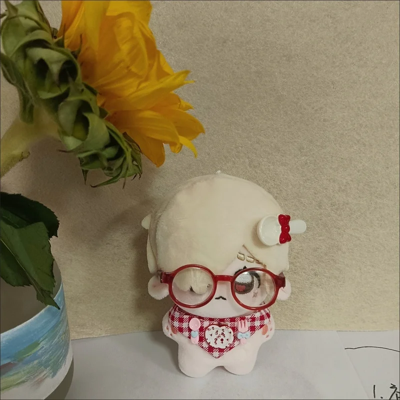 10 ซม.ตุ๊กตาชุดเอี๊ยมน่ารักตุ๊กตาผ้าฝ้าย Universal คุณลักษณะฟรีแว่นตาอุปกรณ์เสริมเสื้อผ้าเด็กอุปกรณ์เสริม Kawaii ชุด