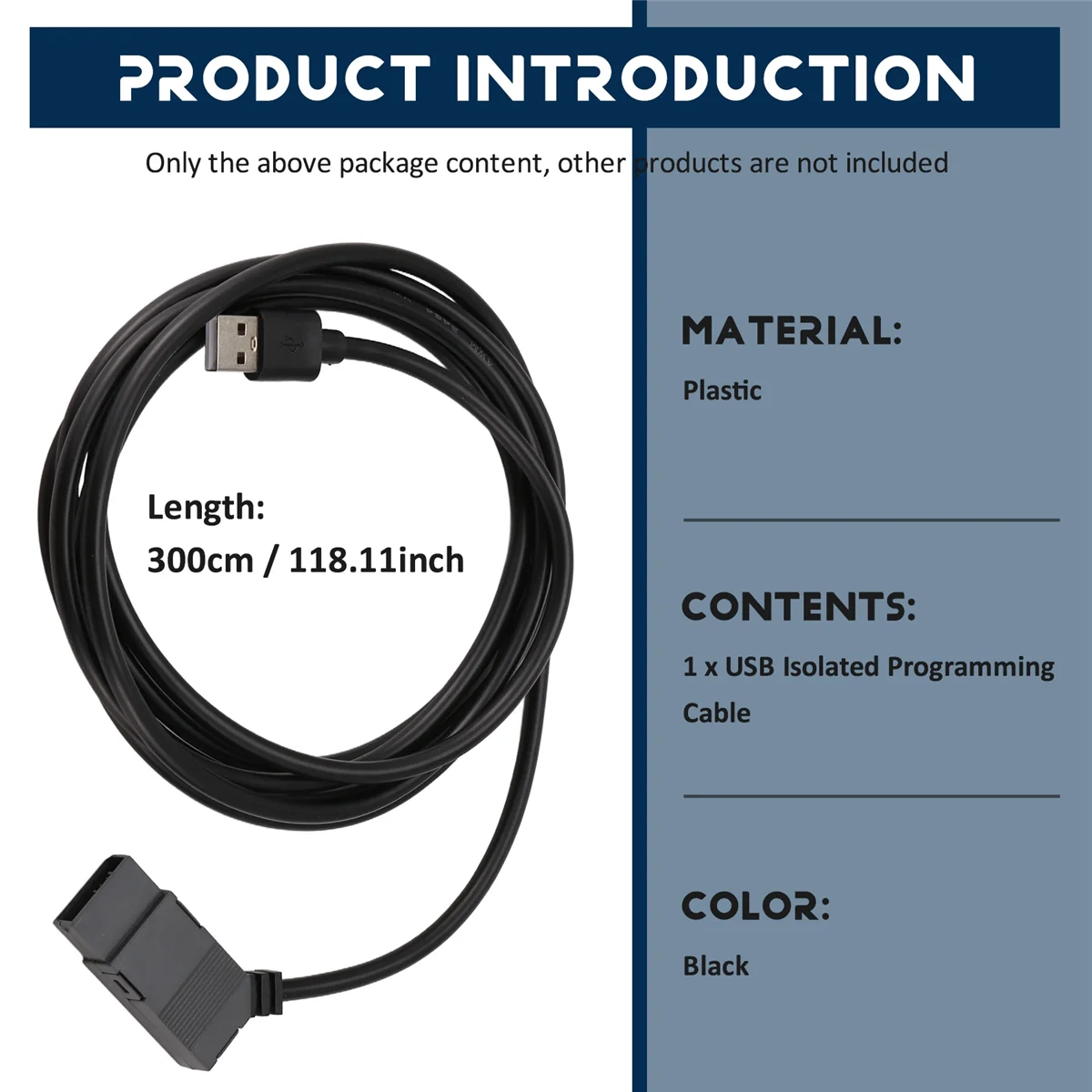 

ABFA USB-LOGO Isolated Programming Cable Suitable for Siemens LOGO Series PLC RS232 LOGO PC-CABLE PC-6ED1 057-1AA01/1AA00