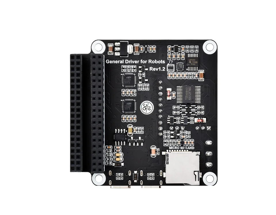 ESP32 Robot Driver Board, WiFi/Bluetooth, DC Motor & Bus Servo Control, IMU, for Raspberry Pi/Jetson Nano, Support LiDAR & IIC