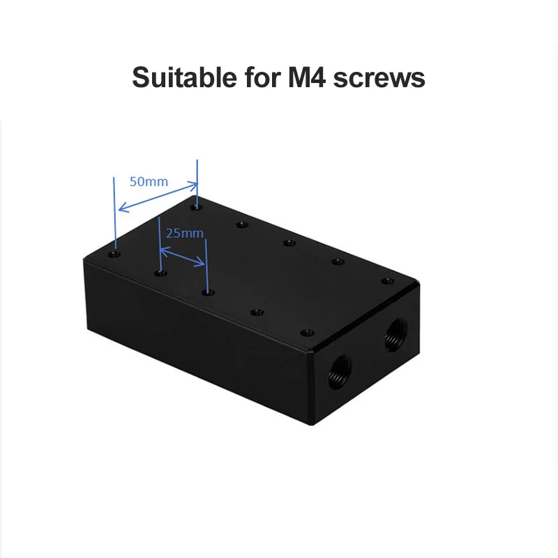 

Waterway splitter server graphics card machine splitter water cooling radiator accessories, precise, efficient, and durable