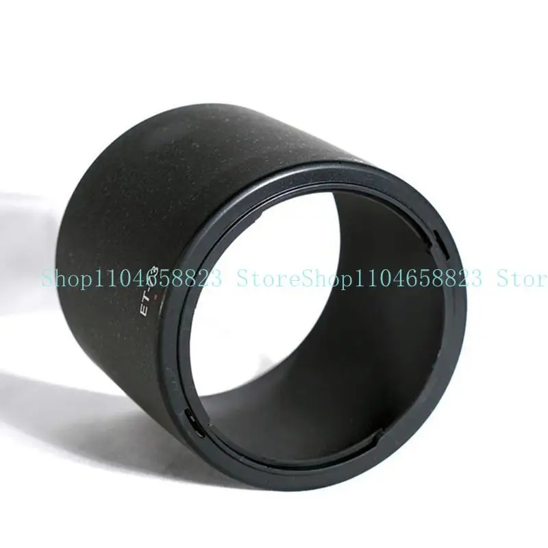 652F ET73 Camera Mount Lens Hood Lens Plastic Lens Presentive for 100mm f/2.8l