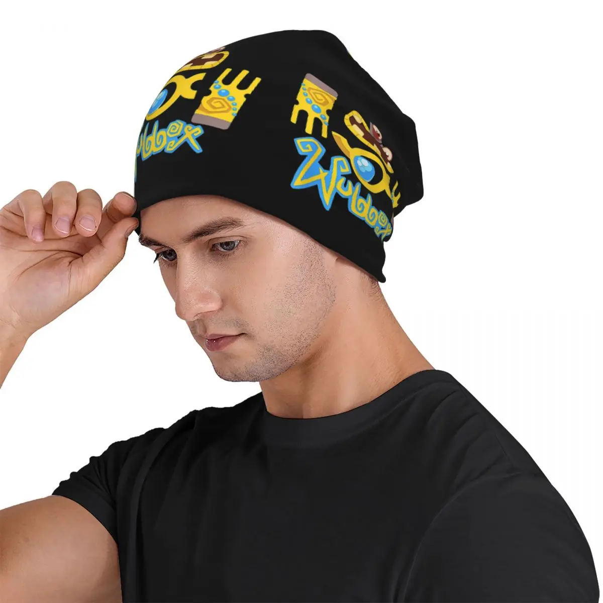 Wubbox My Singing Monsters Men Women Adult Beanies Caps Knitted Bonnet Hat Warm Hip Hop Autumn Winter Outdoor Skullies Hats