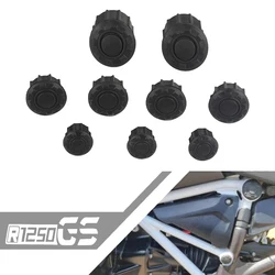 Motorcycle 9PCS R1250GS Frame Hole Cover Caps Plug For BMW R 1250GS r 1250 GS gs R1250GS LC Adventure ADV R1250GSA 22 2023 2024