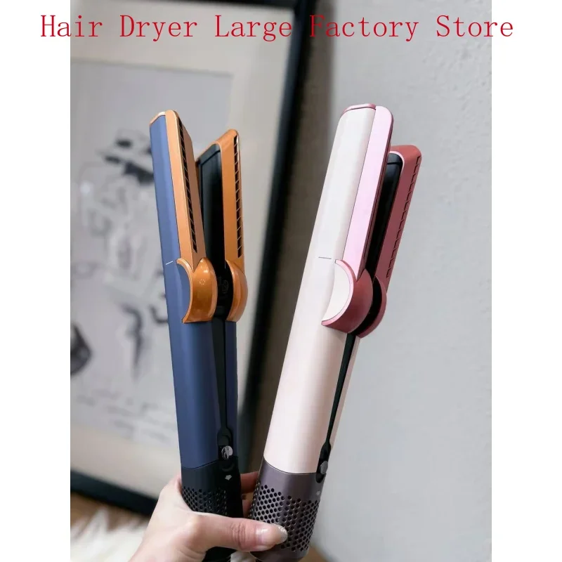 2 in 1 Hair Straightener and Dryer Wet to Dry with High Speed Airflow Rapid HeatUp AdjustableTemperatureforStyling115haircrimper