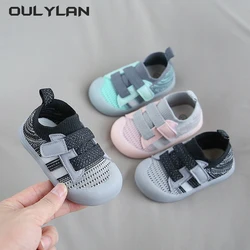 Breathable Knit Mesh Spring Summer 1-3 Year Old Baby Walking Shoes Soft Sole for Boys and Girls Sneakers Children Mesh Shoes