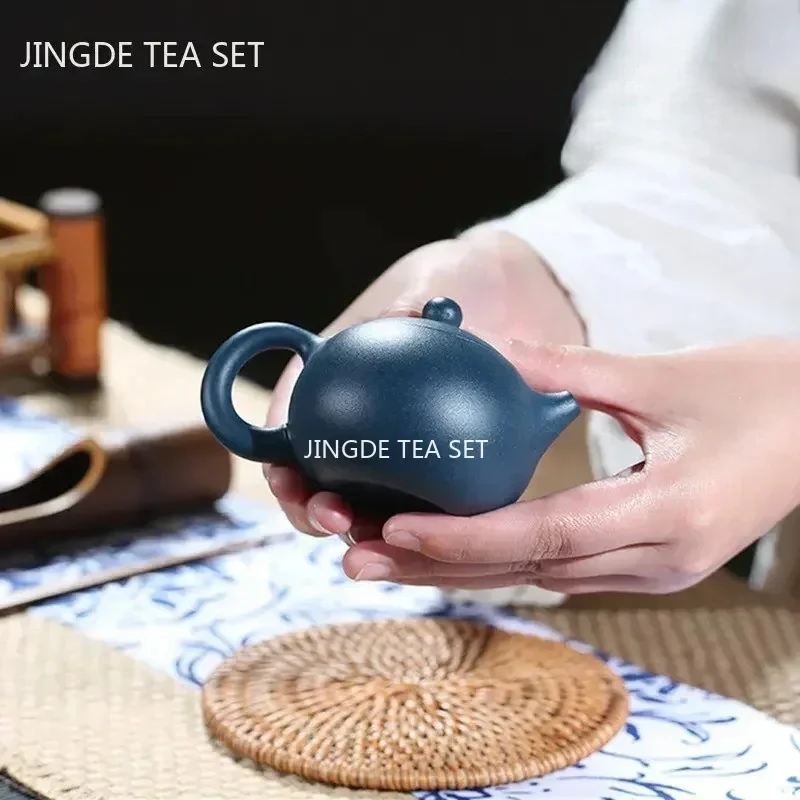 Yixing Handmade Purple Clay Teapots Xishi Tea Pot Beauty Kettle Customized Zisha Tea Set Authentic Teaware